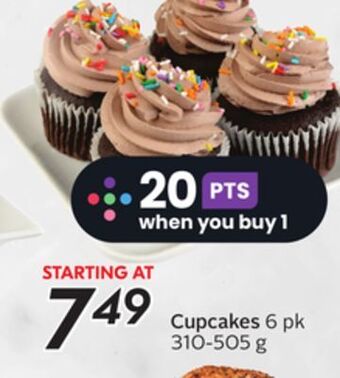Sobeys Cupcakes offer