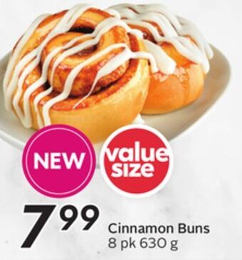 Sobeys Cinnamon buns offer