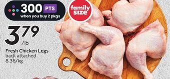 Sobeys Fresh chicken legs offer