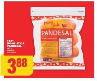 No Frills T&t home style pandesal, 680 g offer