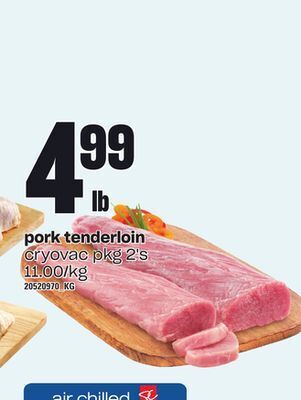 Loblaws Pork tenderloin, 2's offer