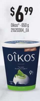 Loblaws Oikos , 650 g offer