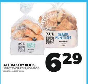 Real Canadian Superstore Ace bakery rolls, 800-960 g offer