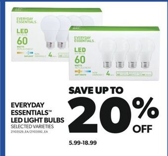 Real Canadian Superstore Everyday essentials led light bulbs offer