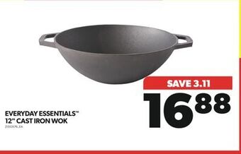 Real Canadian Superstore Everyday essentials 12 cast iron wok offer
