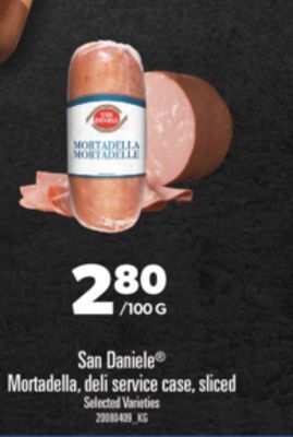 Real Canadian Superstore San daniele mortadella offer