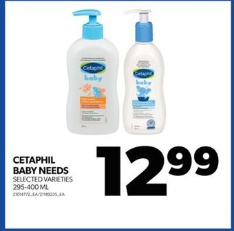 Real Canadian Superstore Cetaphil baby needs, 295-400 ml offer