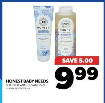 Real Canadian Superstore Honest baby needs offer