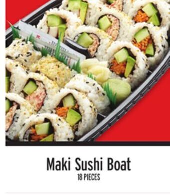 Metro Maki sushi boat offer