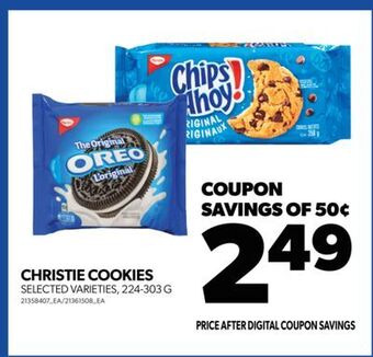 Real Canadian Superstore Christie cookies, 224-303 g offer