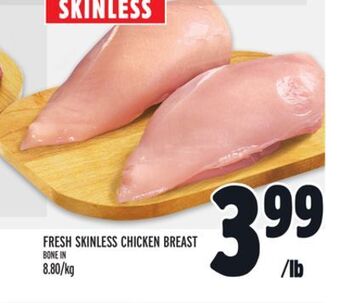 Metro Fresh skinless chicken breast offer