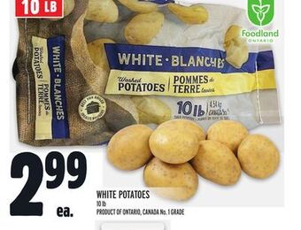 Metro White potatoes offer