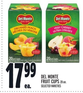 Metro Del monte fruit cups offer