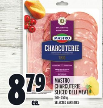 Metro Mastro charcuterie sliced deli meat offer
