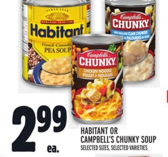 Metro Habitant or campbell's chunky soup offer