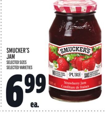 Metro Smucker's jam offer