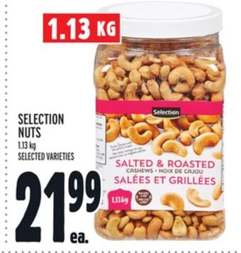 Metro Selection nuts offer