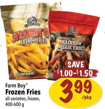 Farm Boy Farm boy frozen fries offer