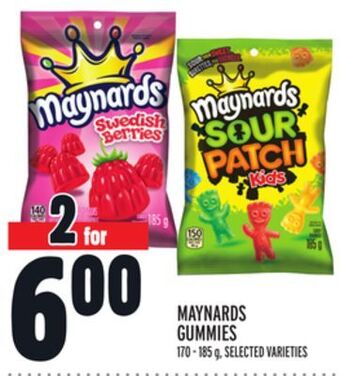 Metro Maynards gummies offer