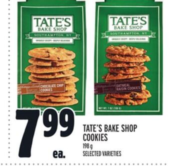 Metro Tate's bake shop cookies offer
