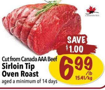 Farm Boy Sirloin tip oven roast offer