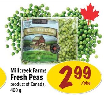 Farm Boy Millcreek farms fresh peas offer