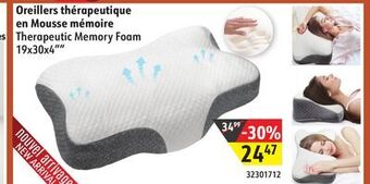 Hart Therapeutic memory foam 19x30x4 offer