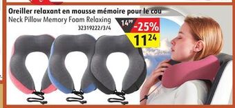 Hart Neck pillow memory foam relaxing offer