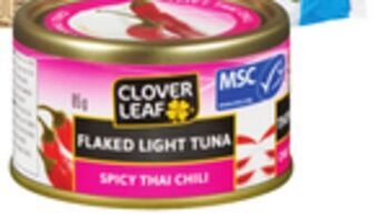Giant Tiger Clover leaf canned tuna offer