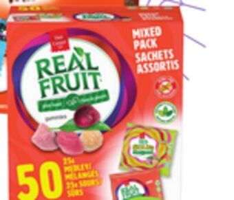 Giant Tiger Dare real fruit gummies offer