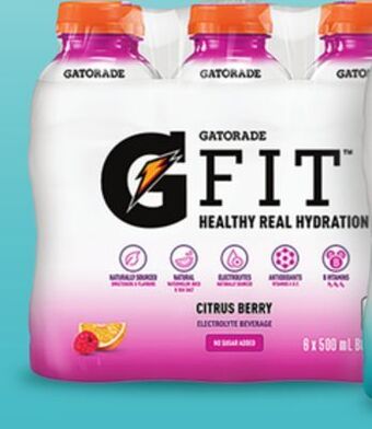 Giant Tiger Gatorade fit electrolyte beverage offer