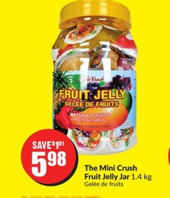 Chalo FreshCo The mini crush fruit jelly jar 1.4 kg offer