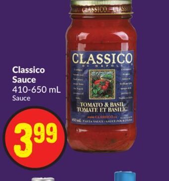 Chalo FreshCo Classico sauce 410-650 ml offer