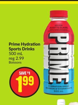 Chalo FreshCo Prime hydration sports drinks 500 ml offer