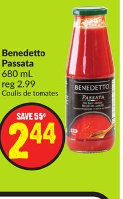 Chalo FreshCo Benedetto passata 680 ml offer