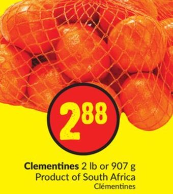 FreshCo Clementines 2 lb or 907 g product of south africa offer
