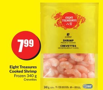 FreshCo Eight treasures cooked shrimp frozen 340 g offer