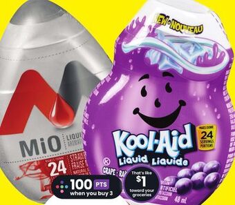 FreshCo Kool-aid, mio or crystal light water enhancers 48 ml offer