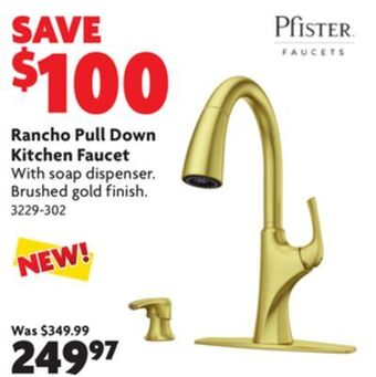 Home Hardware Kitchen faucet offer