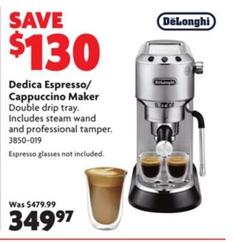 Home Hardware Dedica espresso offer