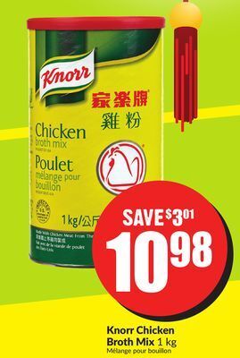 FreshCo Knorr chicken broth mix 1 kg offer