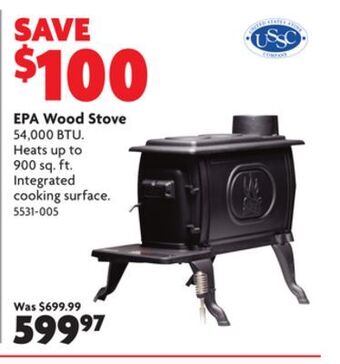Home Hardware Epa wood stove offer