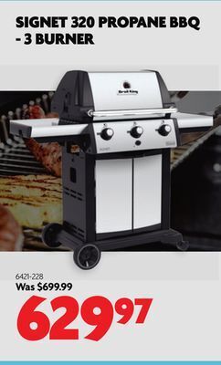 Home Hardware Signet 320 propane bbq - 3 burner offer