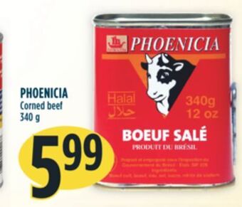 Marché Adonis Phoenicia corned beef offer