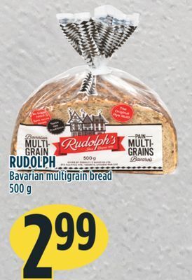 Marché Adonis Rudolph bavarian multigrain bread offer