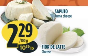 Marché Adonis Saputo tuma cheese offer