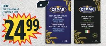 Marché Adonis Cedar extra virgin olive oil offer