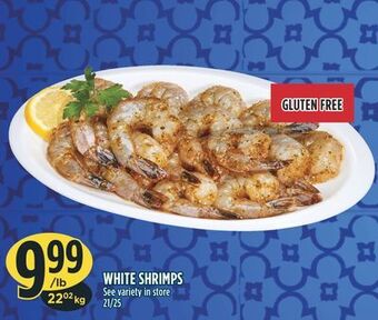 Marché Adonis White shrimps offer