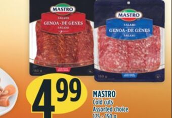Marché Adonis Mastro cold cuts offer