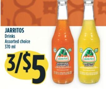 Marché Adonis Jarritos drinks offer